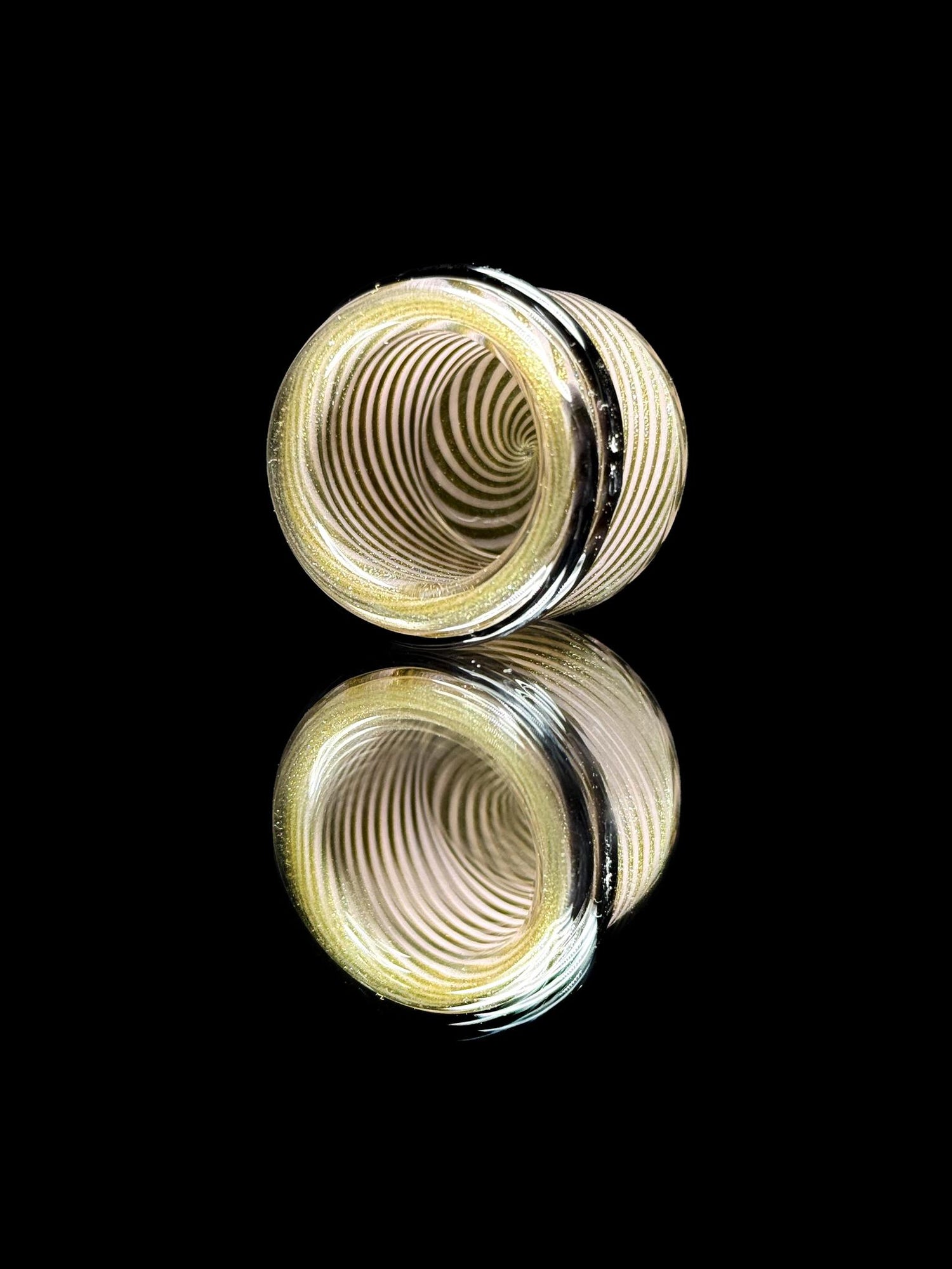 Empty 1 Glass Spiral Micro Jar