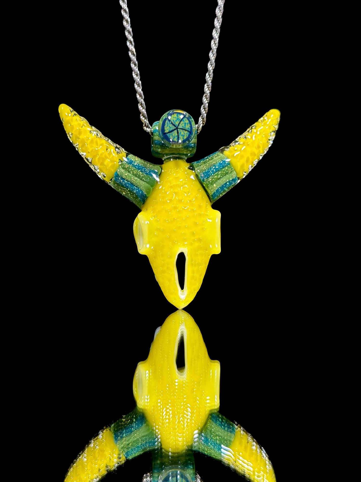 Darby x Lyons Cow Skull Pendant