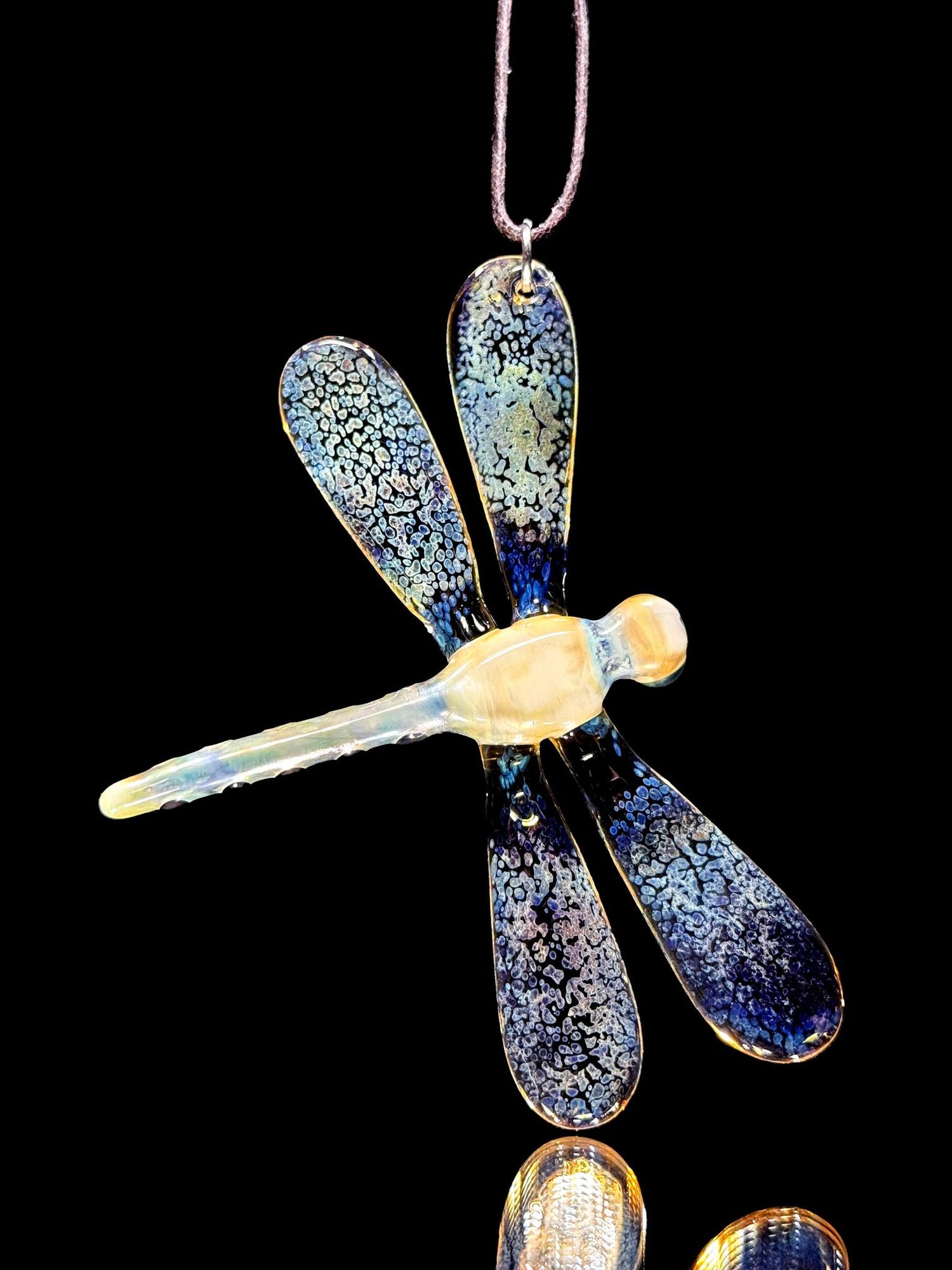 Florin Glass Dragonfly Ornament