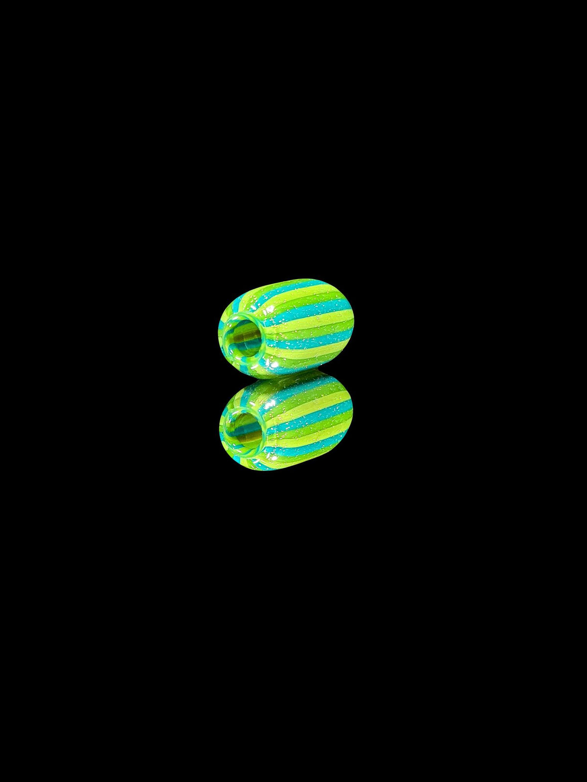 Darby Lg Green Straight Bead