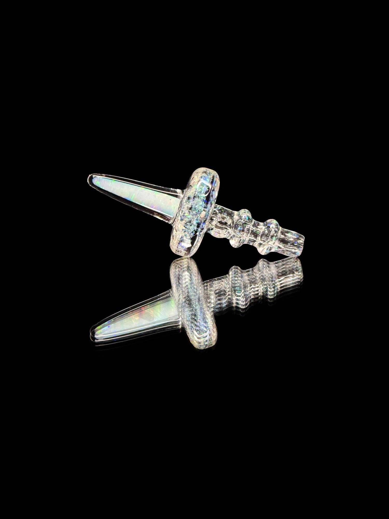 Bhoro Glass 20mm Opal Spike Joystick