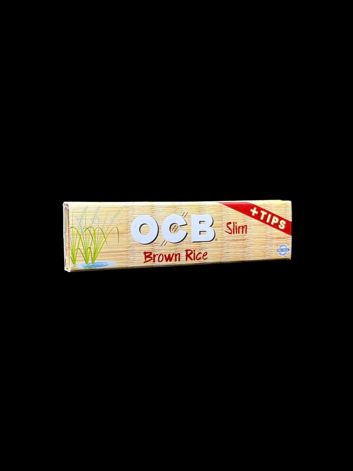 OCB Papers Brown Rice King Size Slim W/ Tips