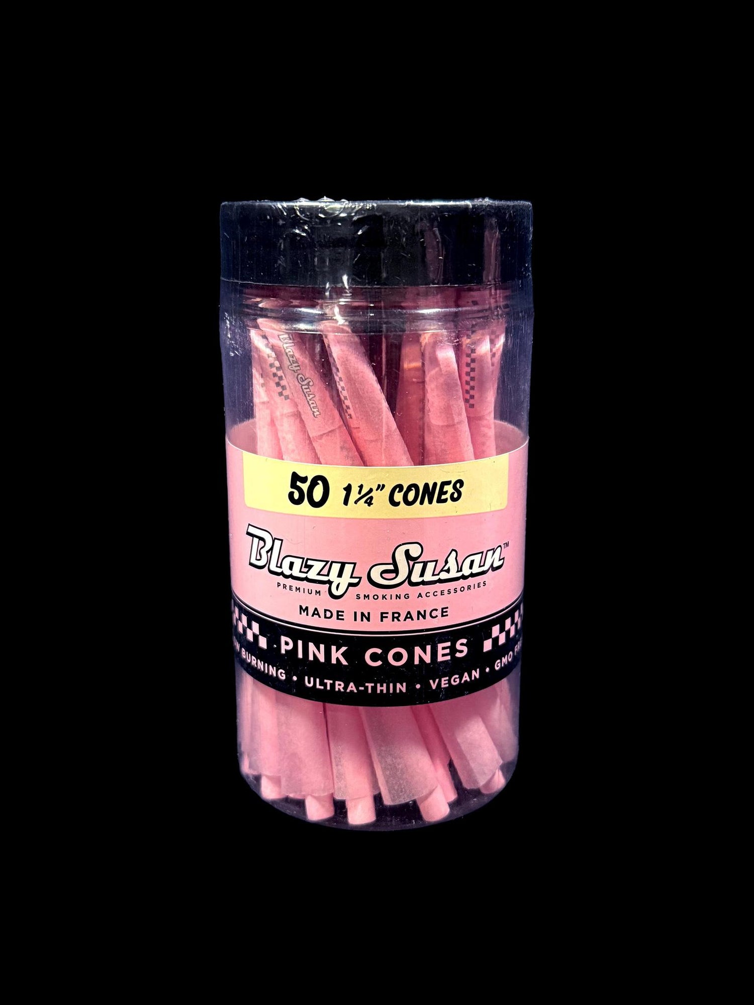 Blazy Susan Cones 1.25 Pink 50pk