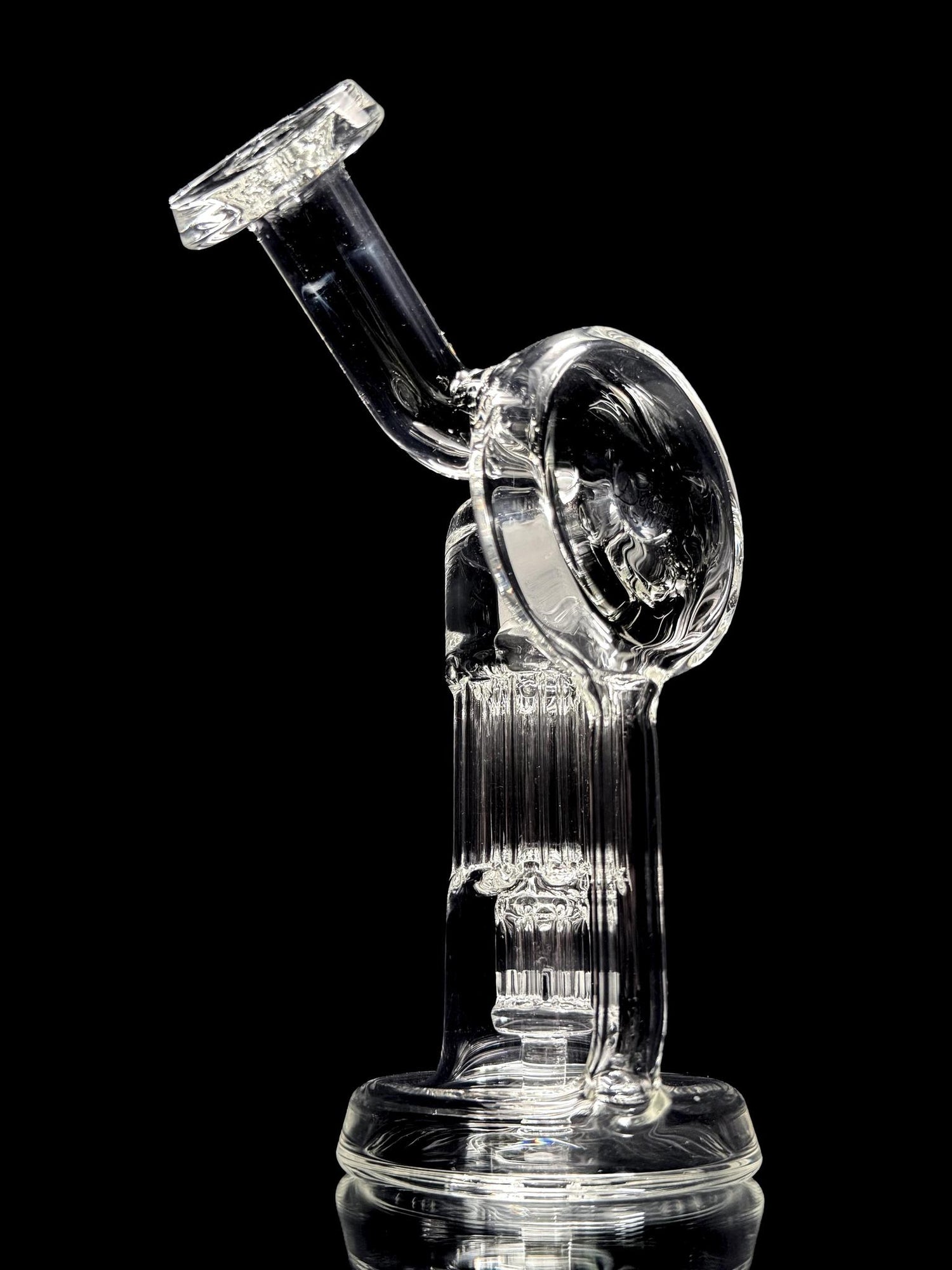 Leisure Glass 14mm Pillar Disk Recycler