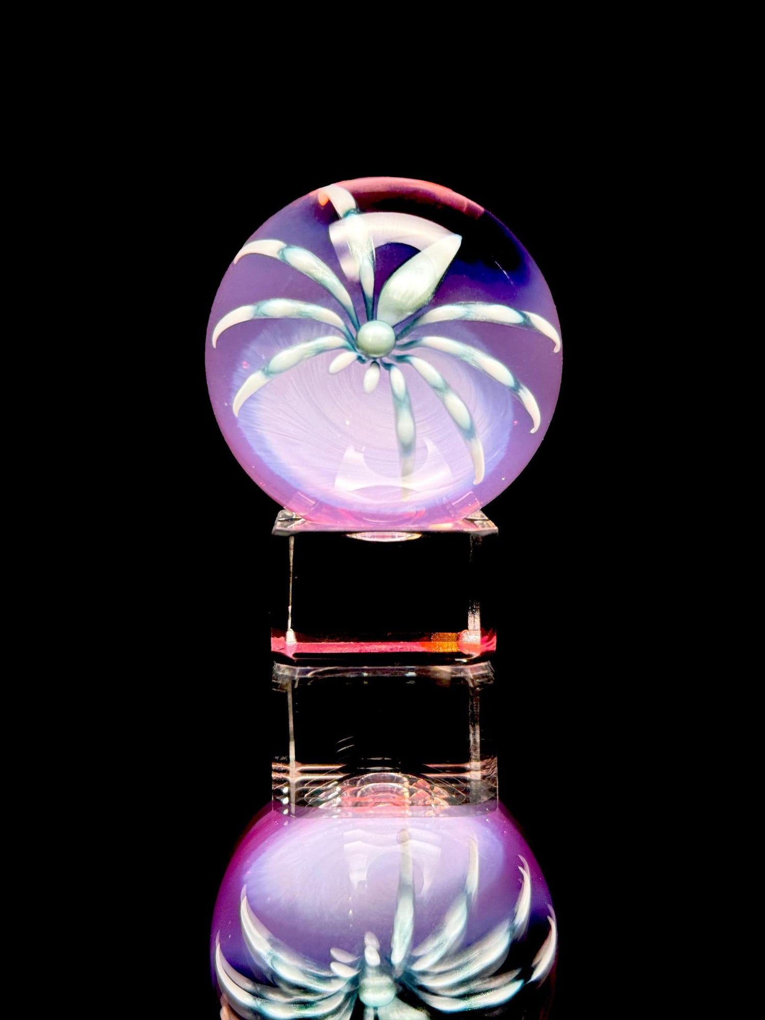 Florin Glass Lg Spider Marble