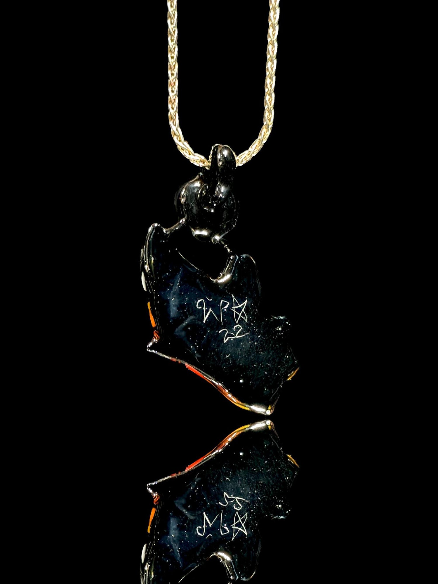 Windstar Glass Butterfly Wing Pendant