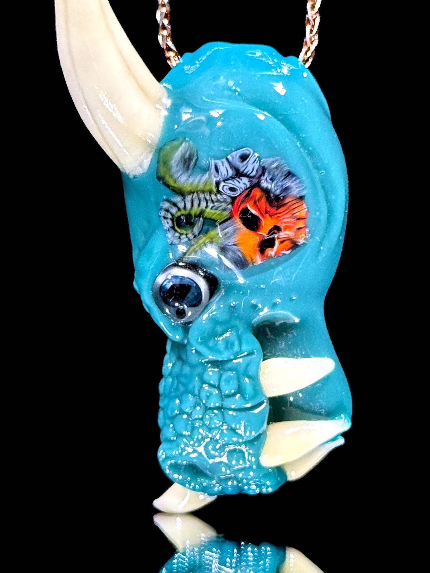 Tony Kazy x Stephen Boehme Dragon Head Pendant