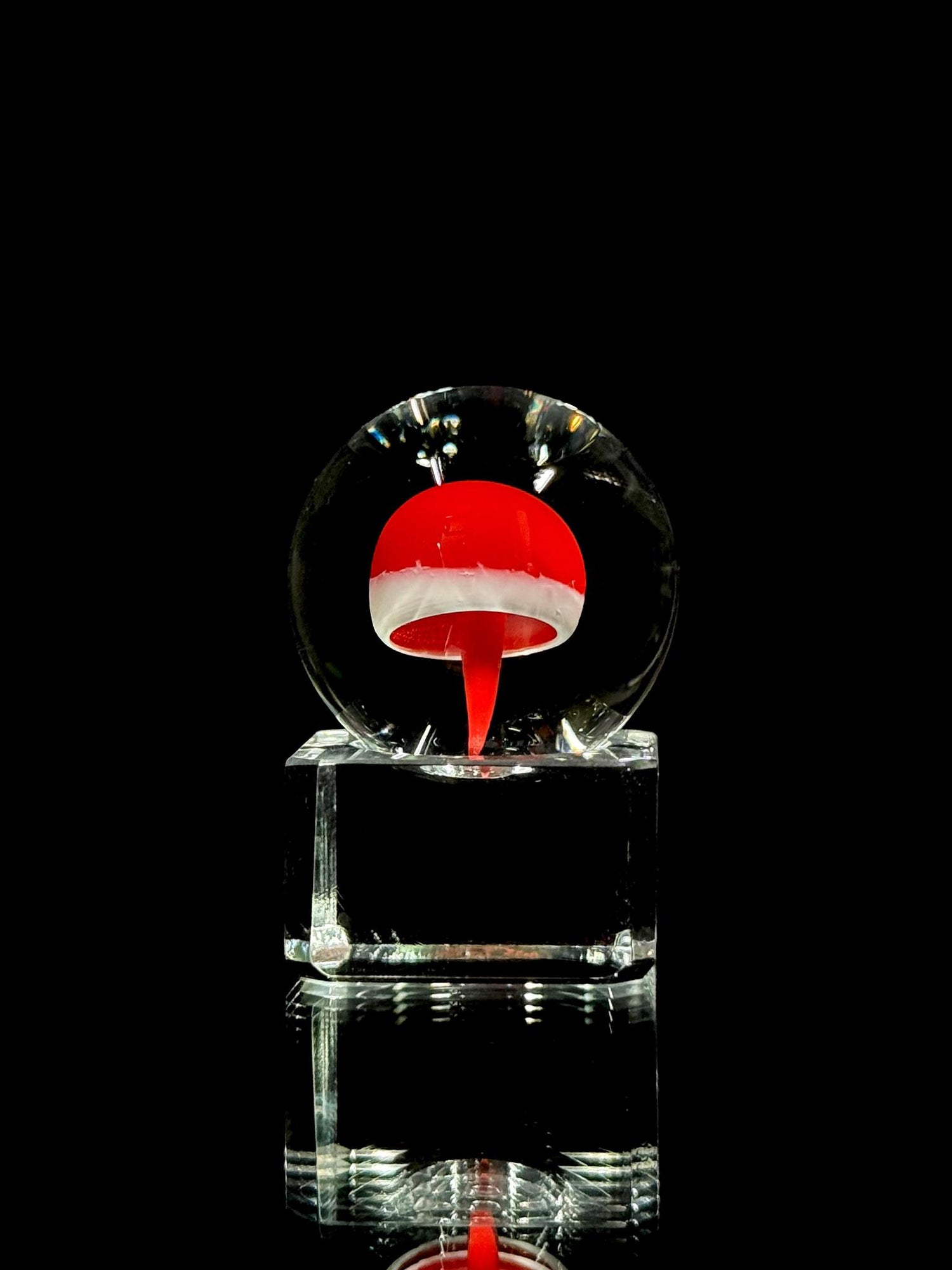 Florin Glass Mushroom Slurper Marble