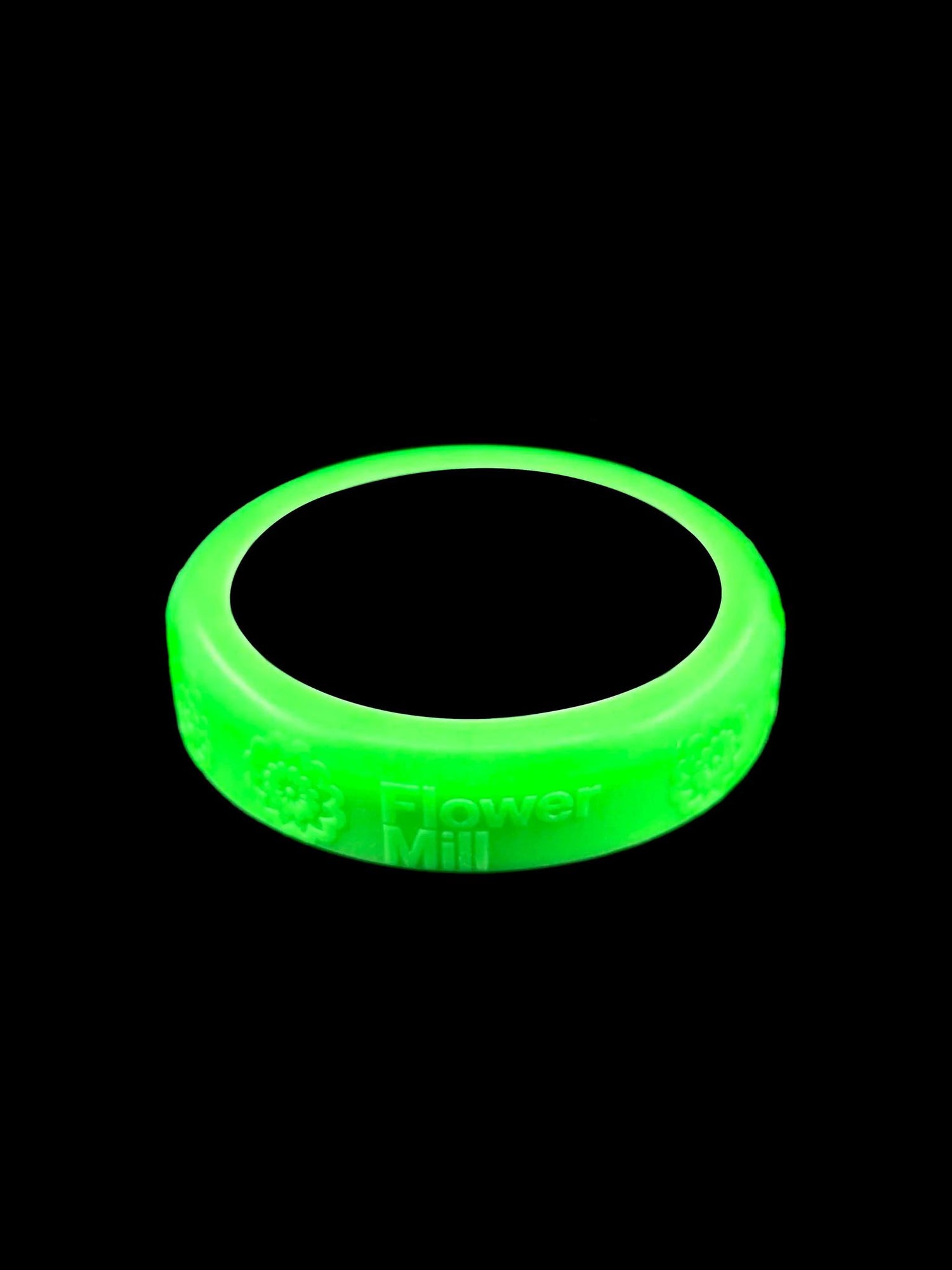 Flower Mill 3.5" Silicone Grip Green