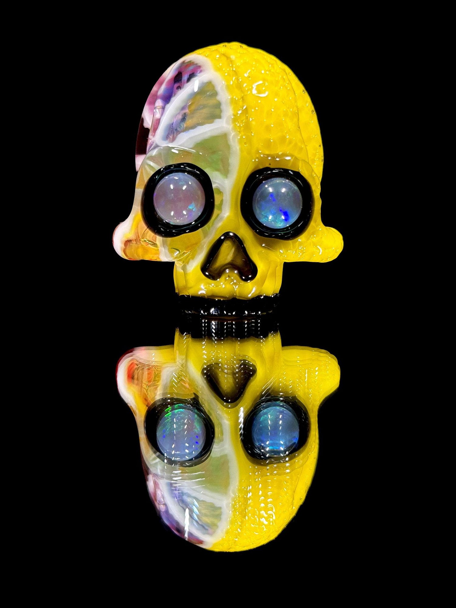 AKM x Lyons Lemon Skull Pendant