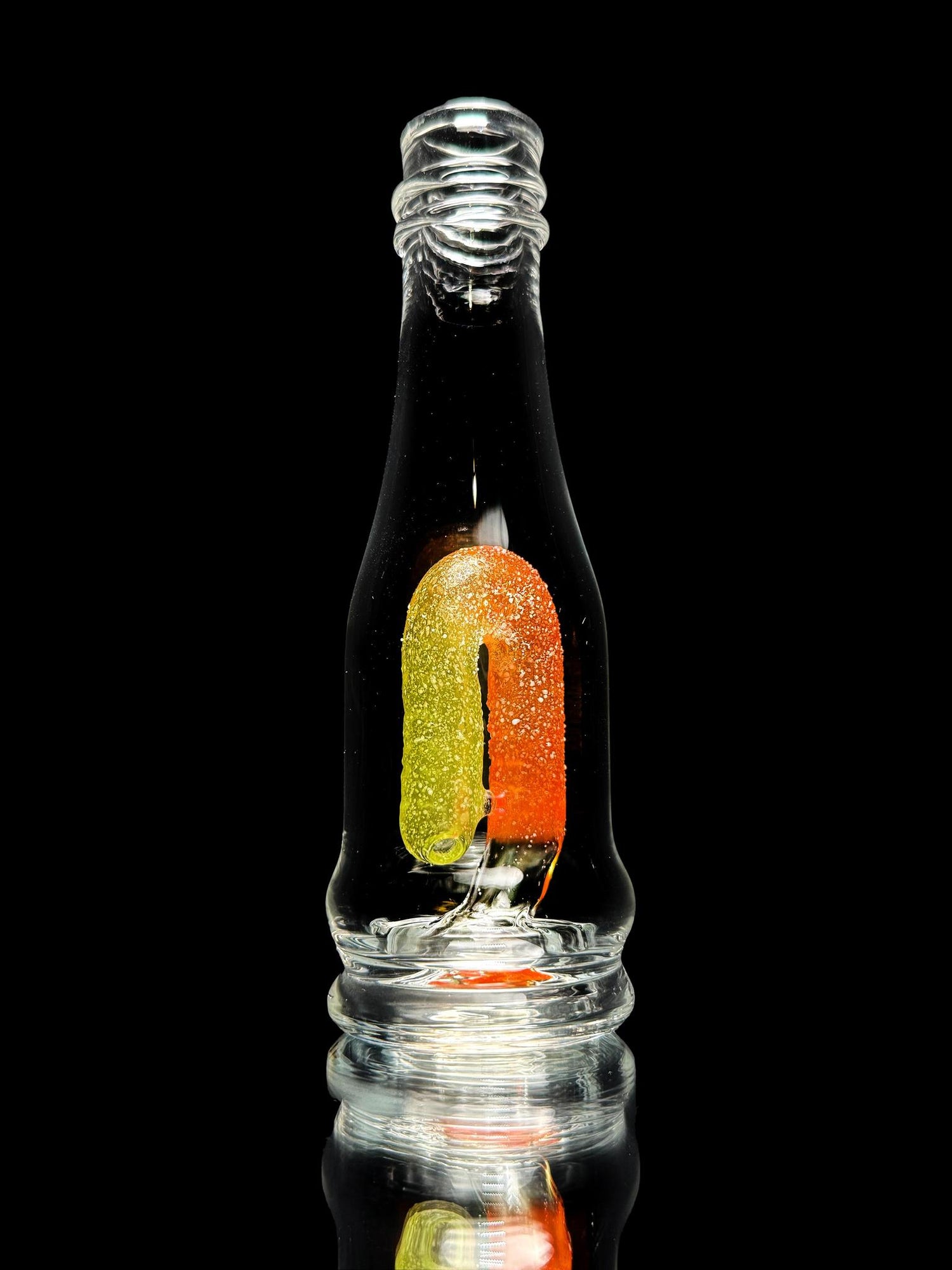 Emperial Glass Peak Gummy Bottle