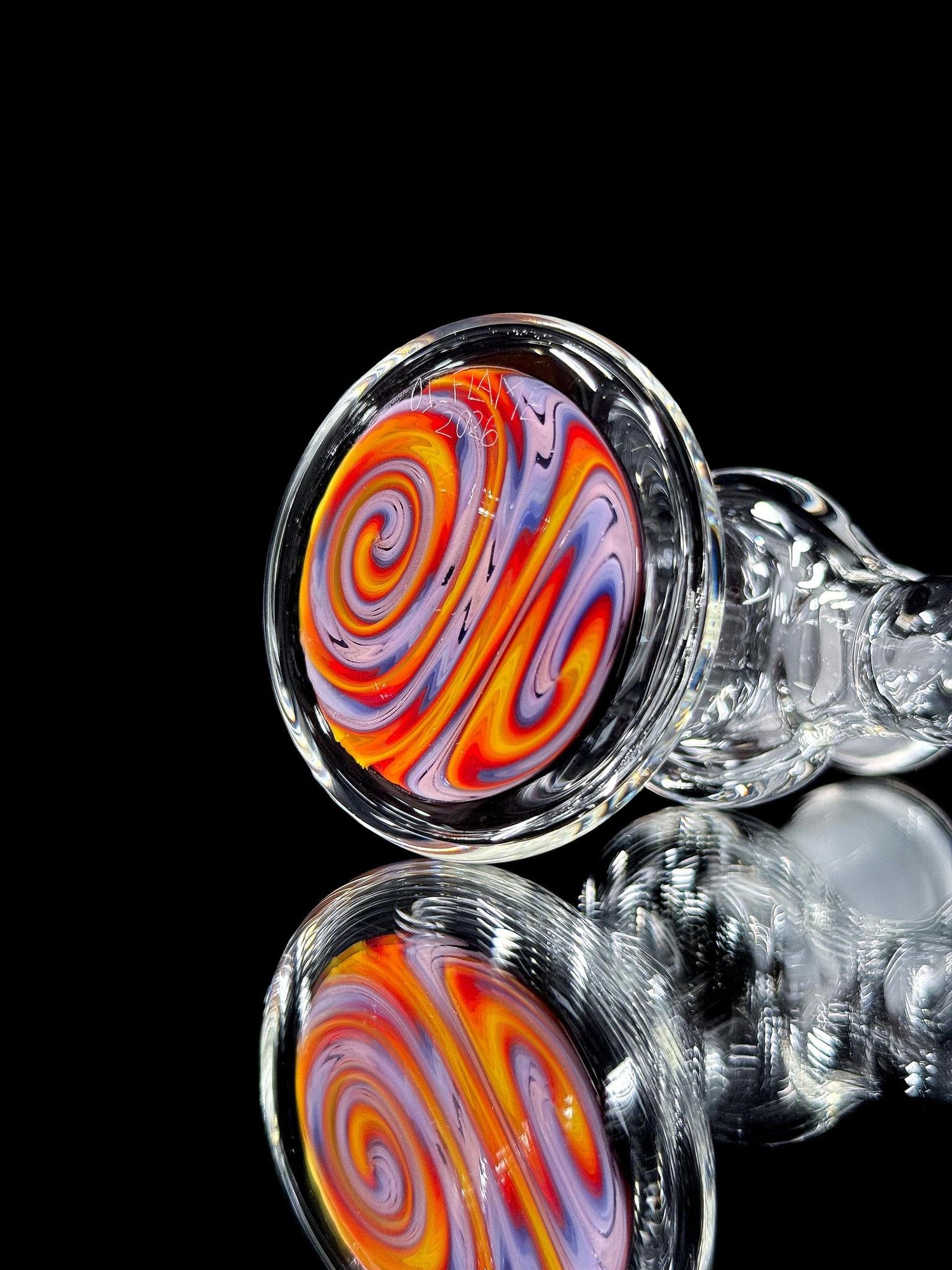 Oj Flame 18mm Wig Wag Dry Catcher