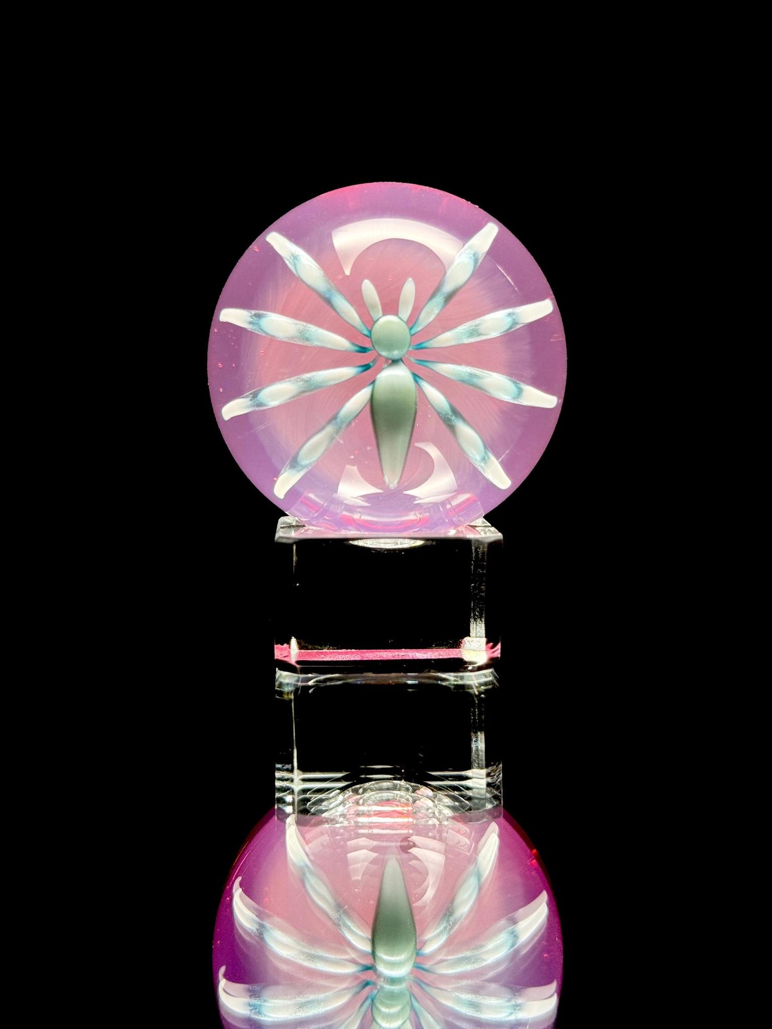 Florin Glass Lg Spider Marble