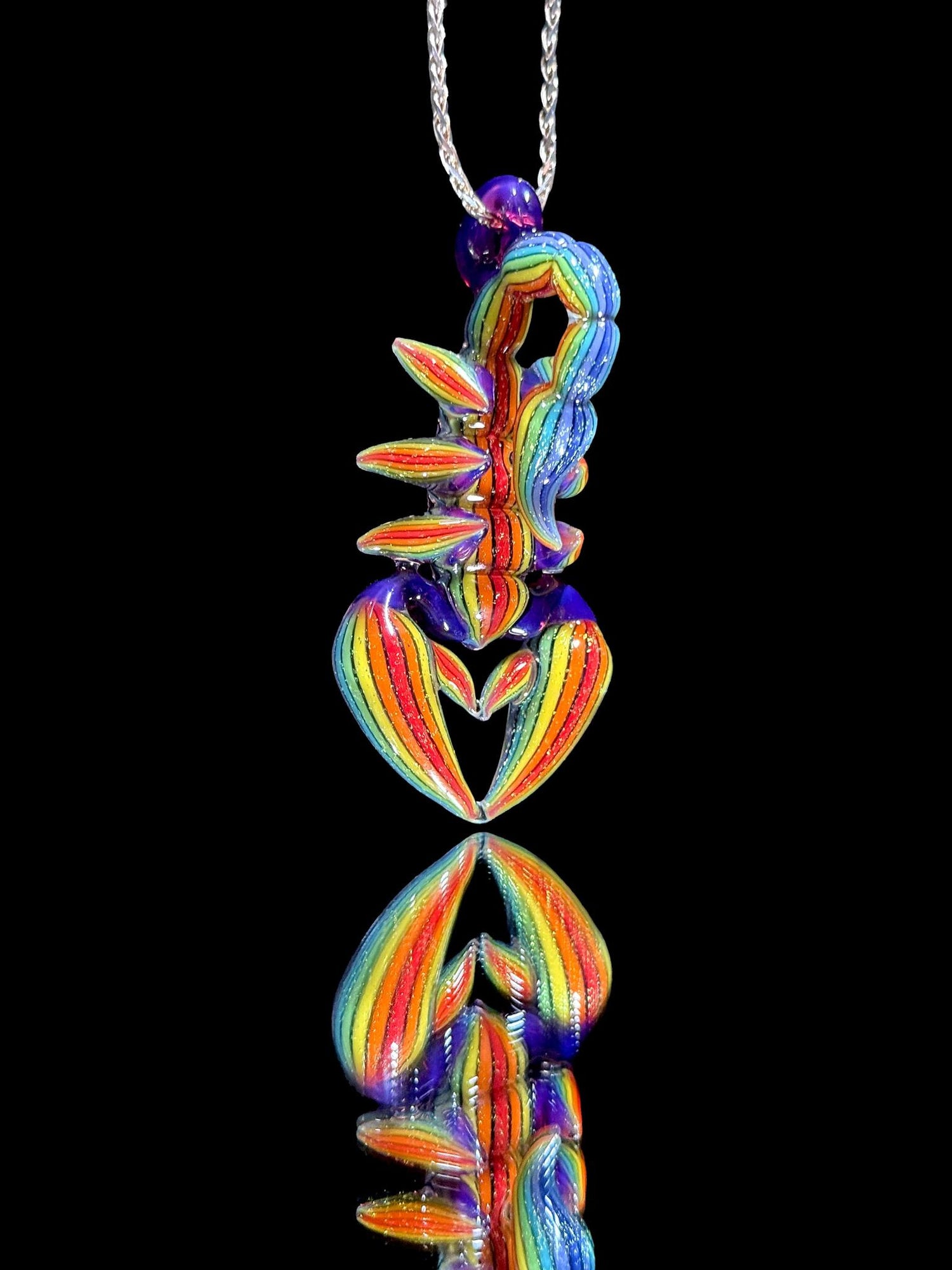 Darby Rainbow Scorpion Pendant