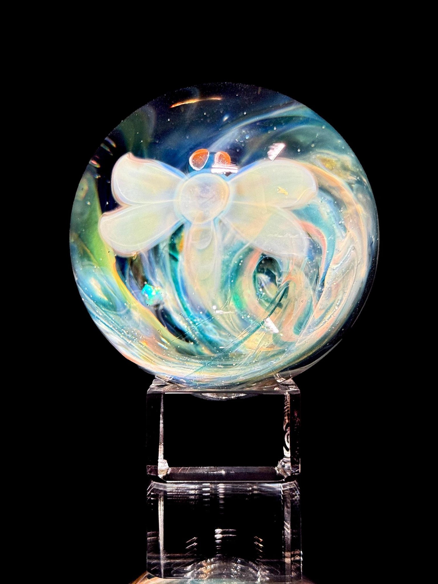 Florin Glass Lg Uv Vortex Marble