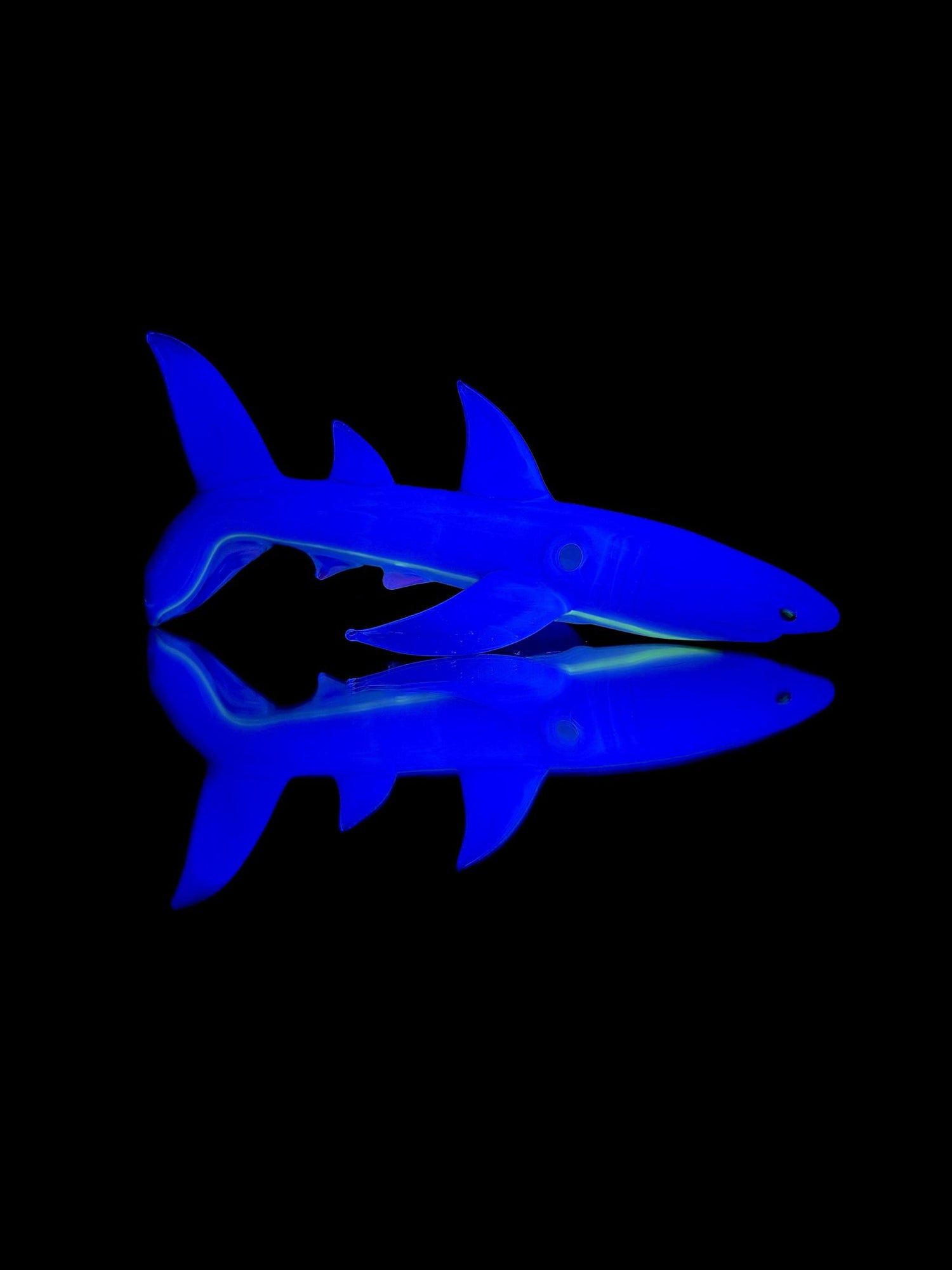 Mako Glass Shark Dry Pipe