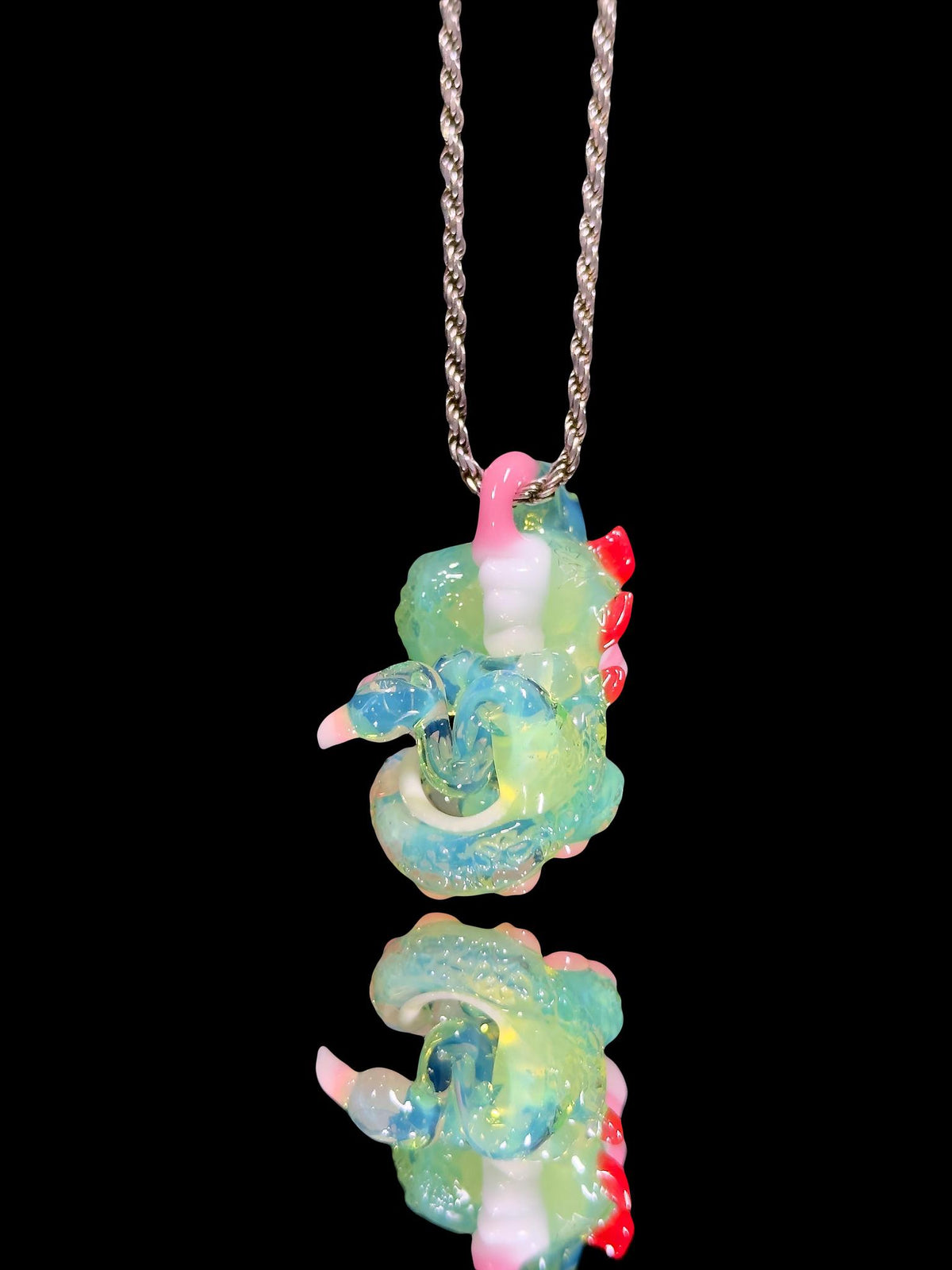 Salt Glass x BTGB Mini Yoshi Pendant