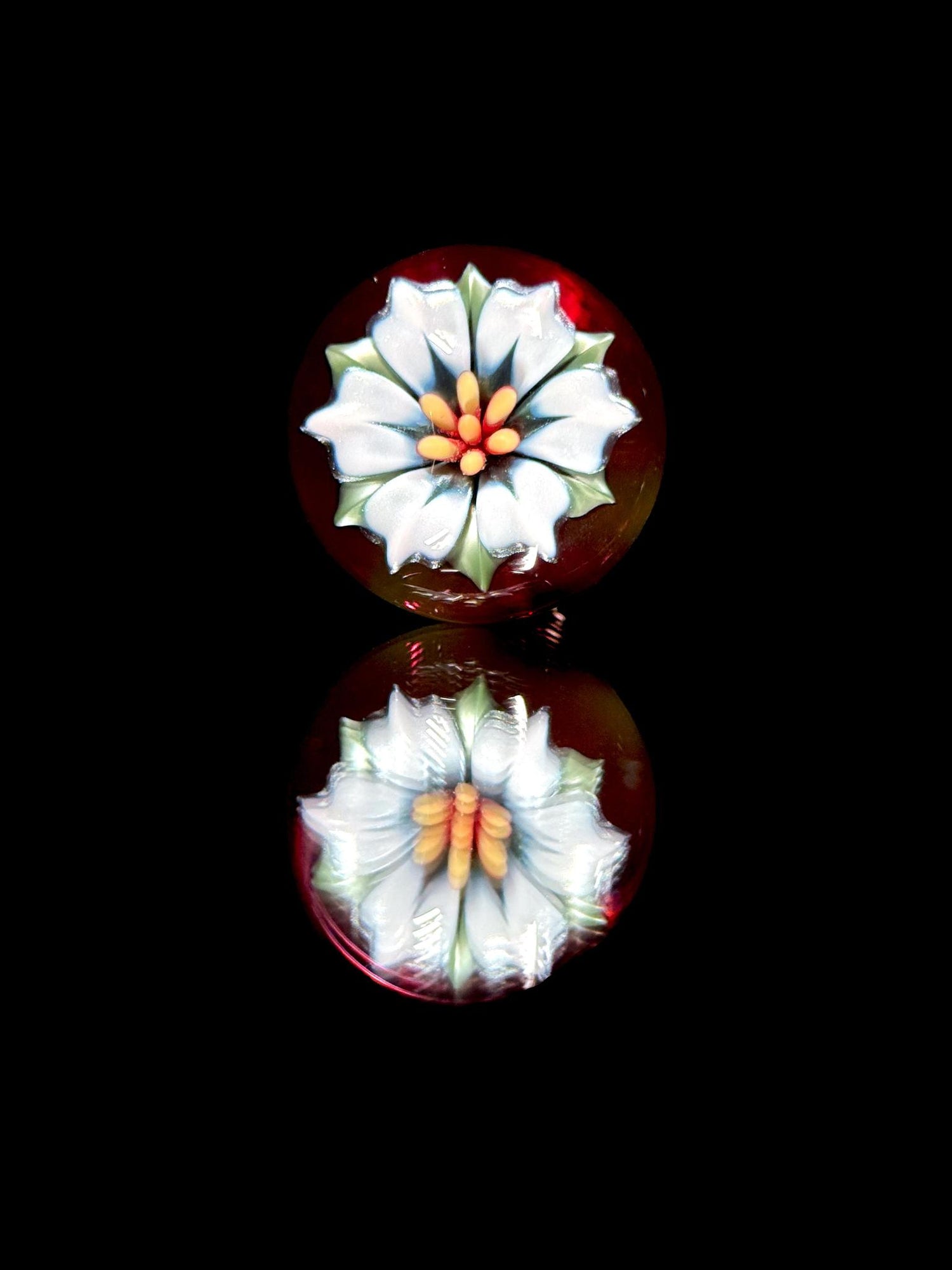 Florin Glass Wine Stopper