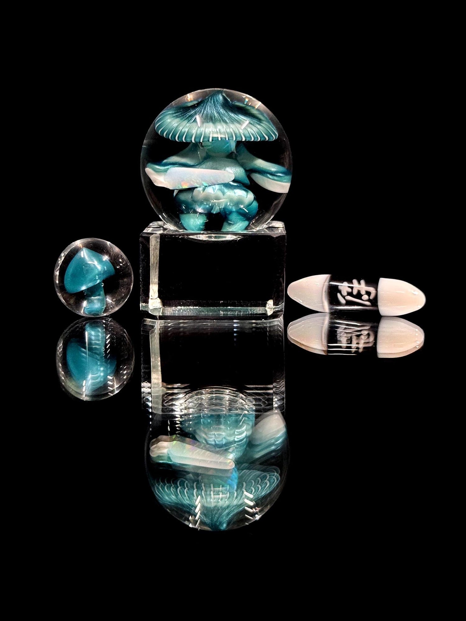 Kobuki Glass Samurai Slurper Set