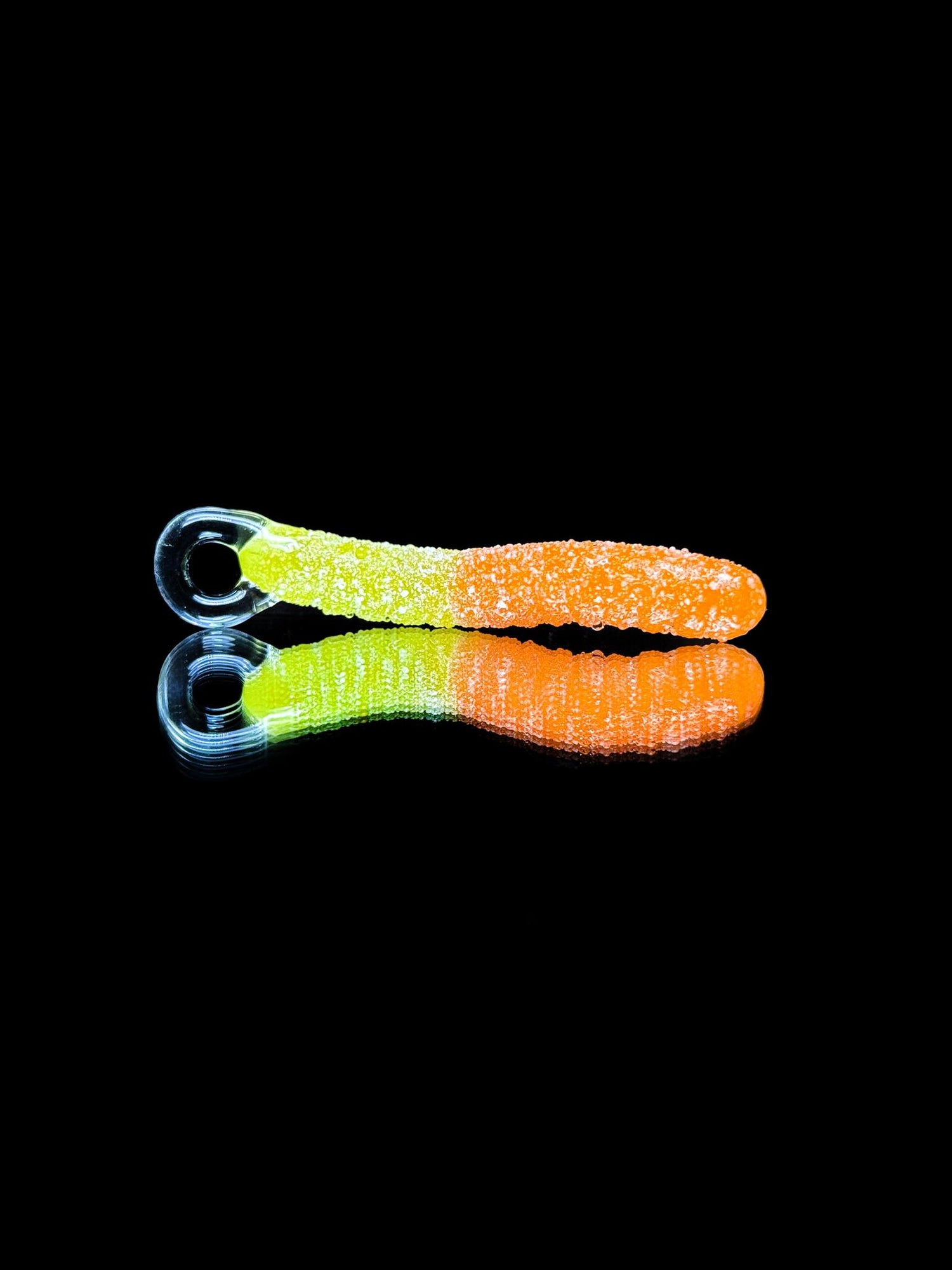 Emperial Glass Gummy Worm Pendant