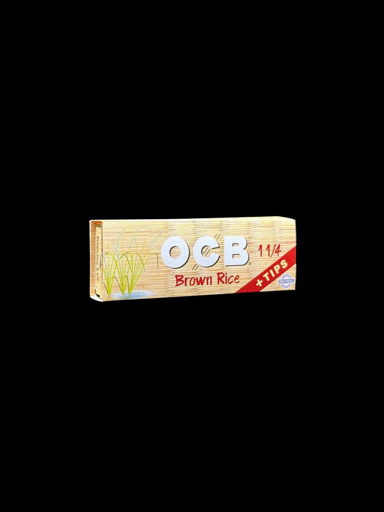 OCB Papers Brown Rice 1.25 W/ Tips