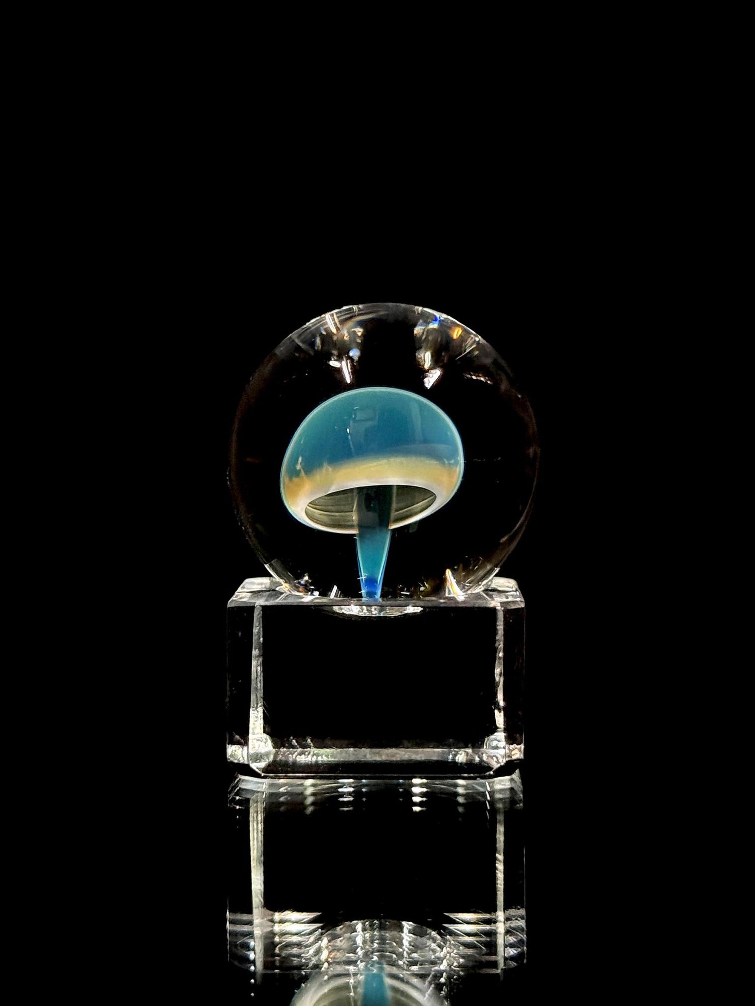 Florin Glass Mushroom Slurper Marble