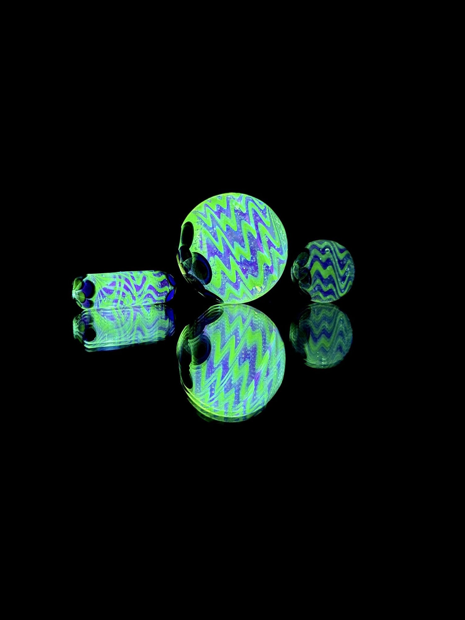 Indo Glass Uv Cropal Slurper Set