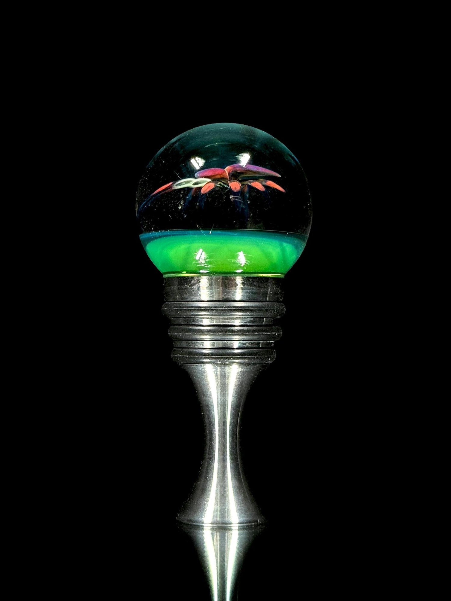 Florin Glass Wine Stopper