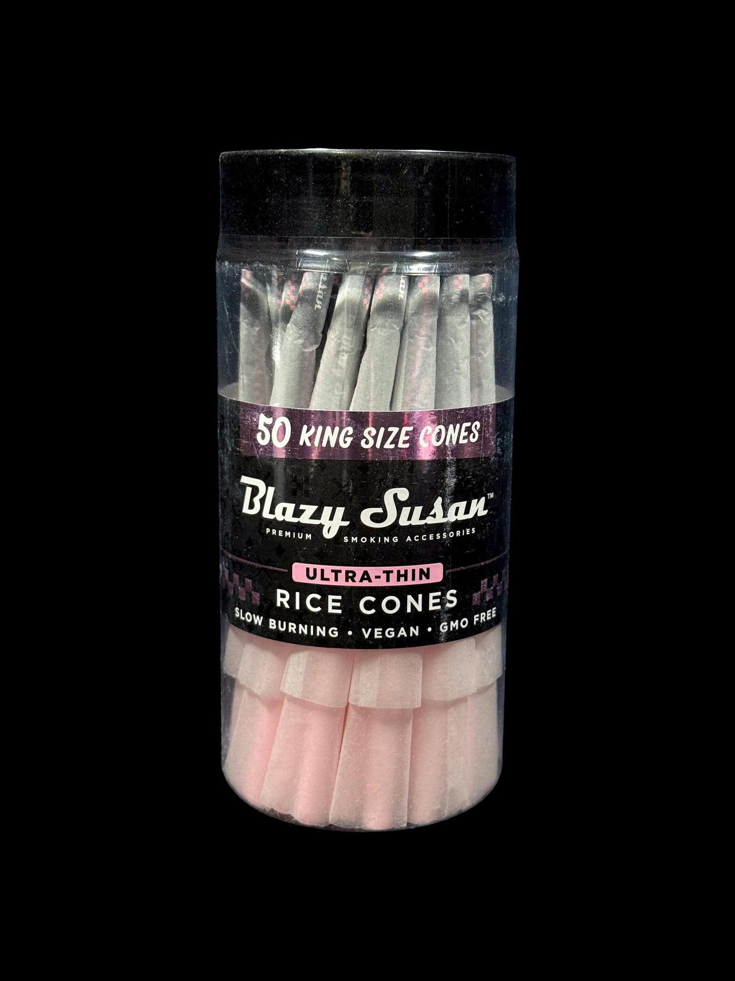 Blazy Susan Cones Ultra Thin Rice King Size 50pk