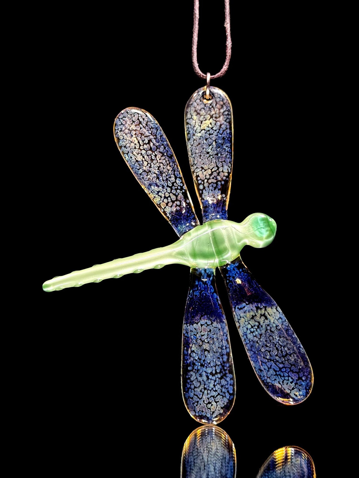 Florin Glass Dragonfly Ornament