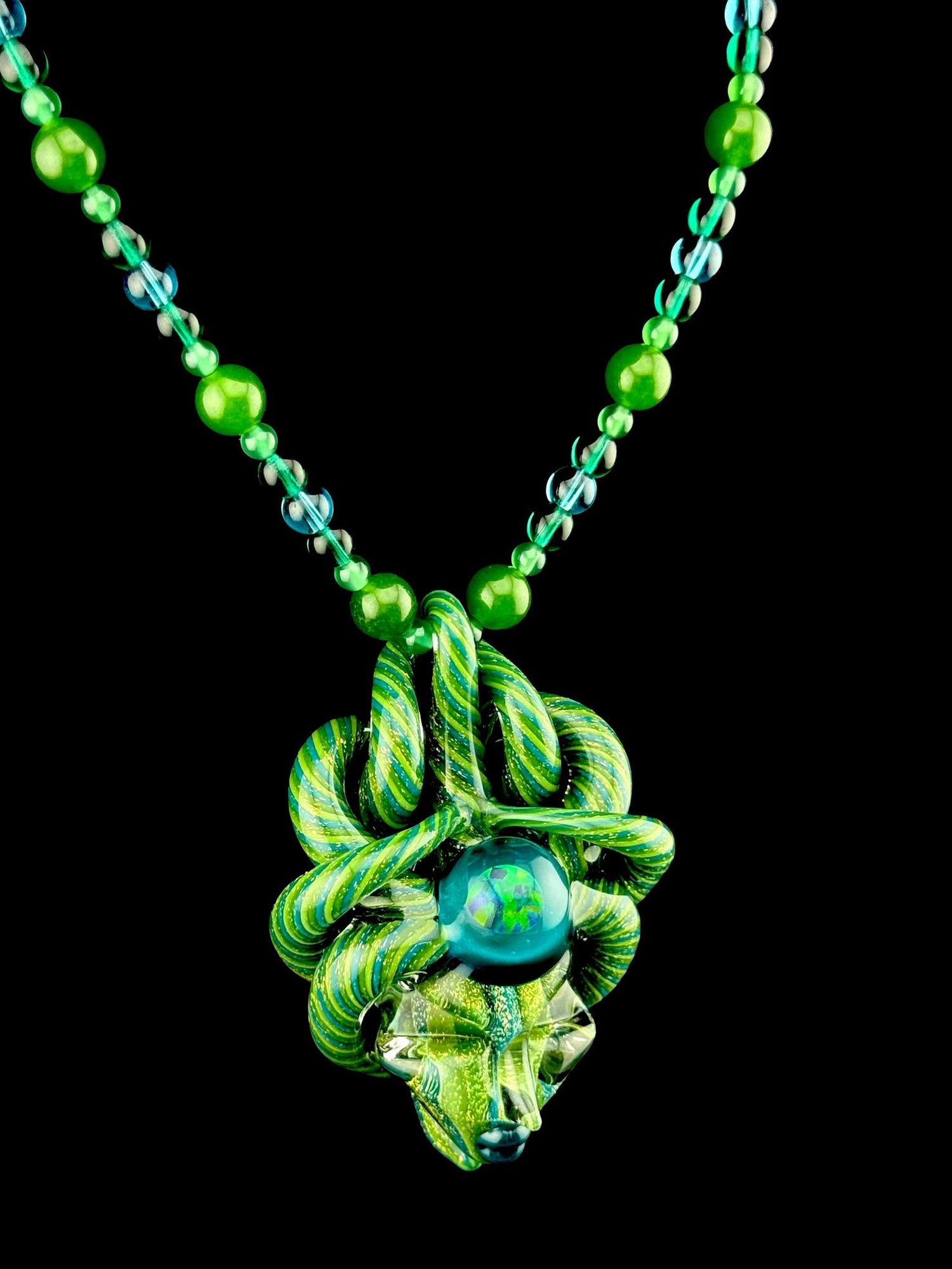 Darby x LaceFace Head Necklace