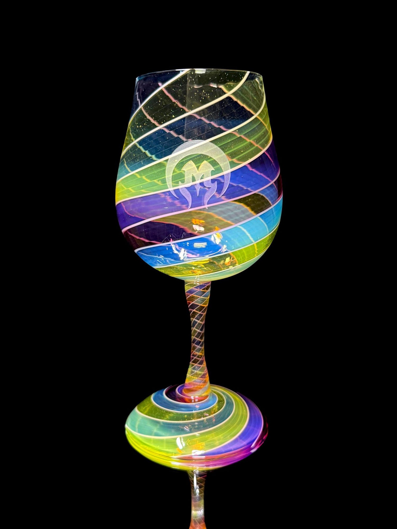 Mothership Aura Shift Wine Glass