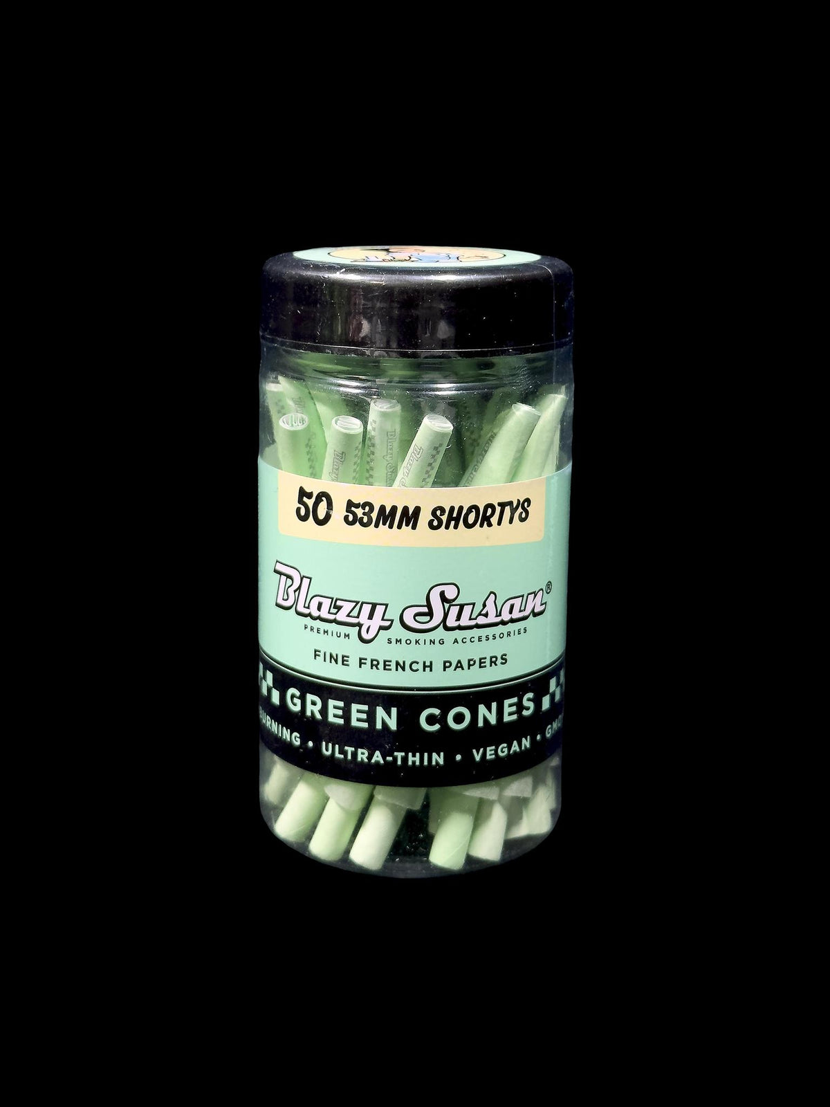 Blazy Susan Cones Shorty's Green 50pk