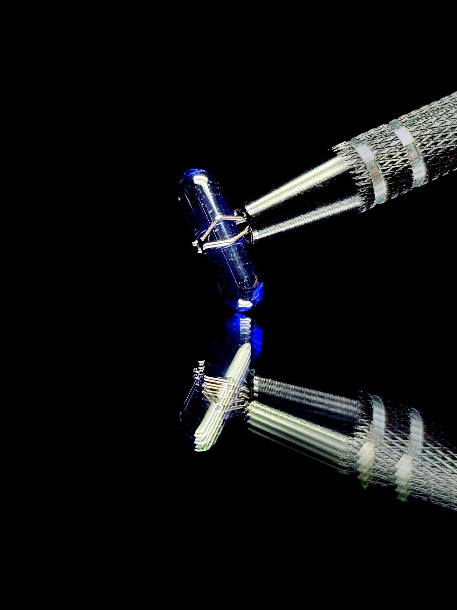 Ruby Pearl Co 5x18mm Blue Sapphire Pillar