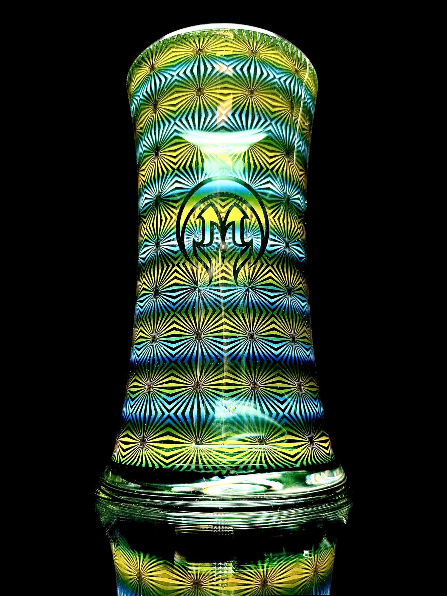 Mothership Hologram Pint Glass