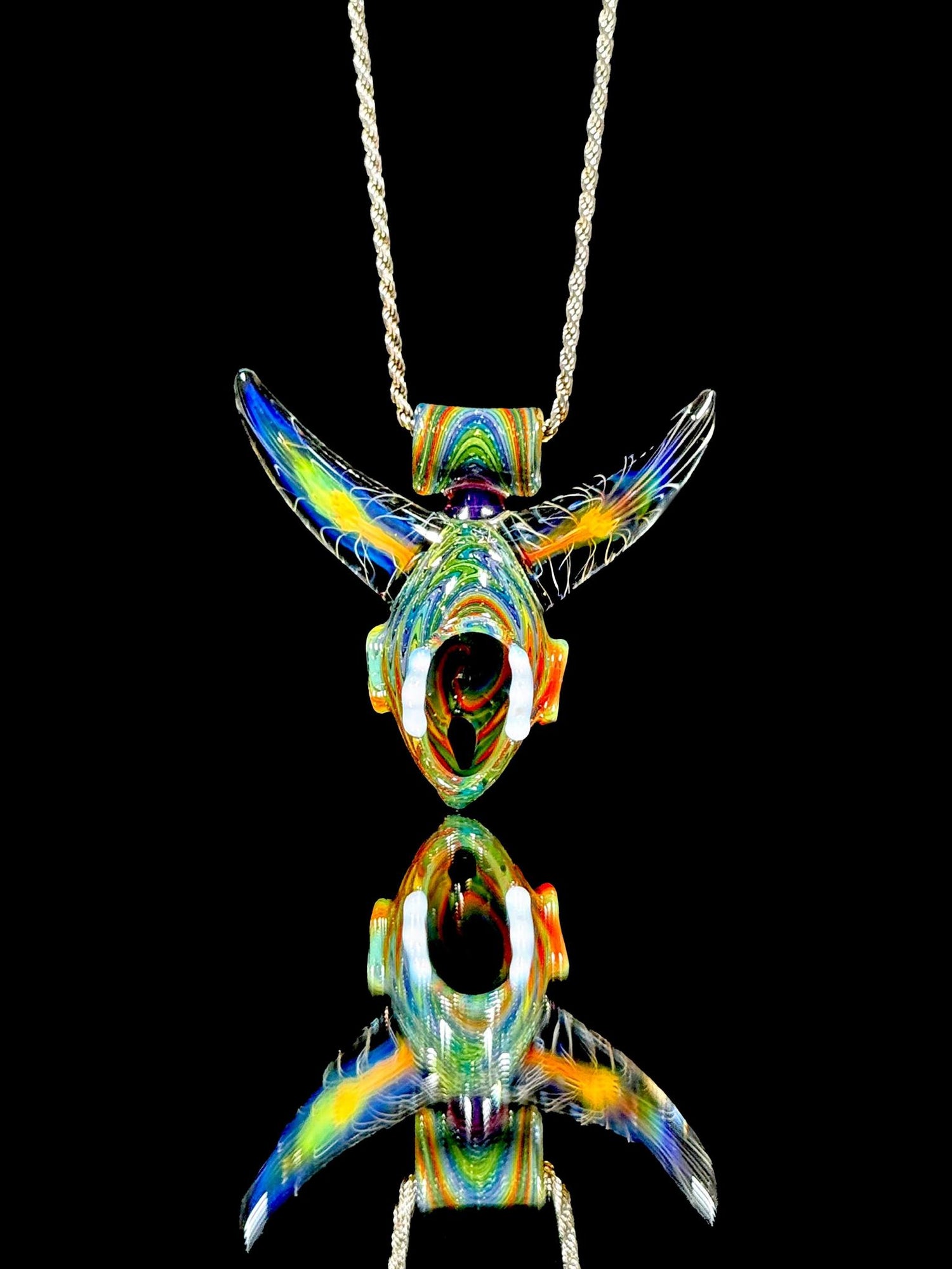 Darby x Adam G Cow Skull Pendant
