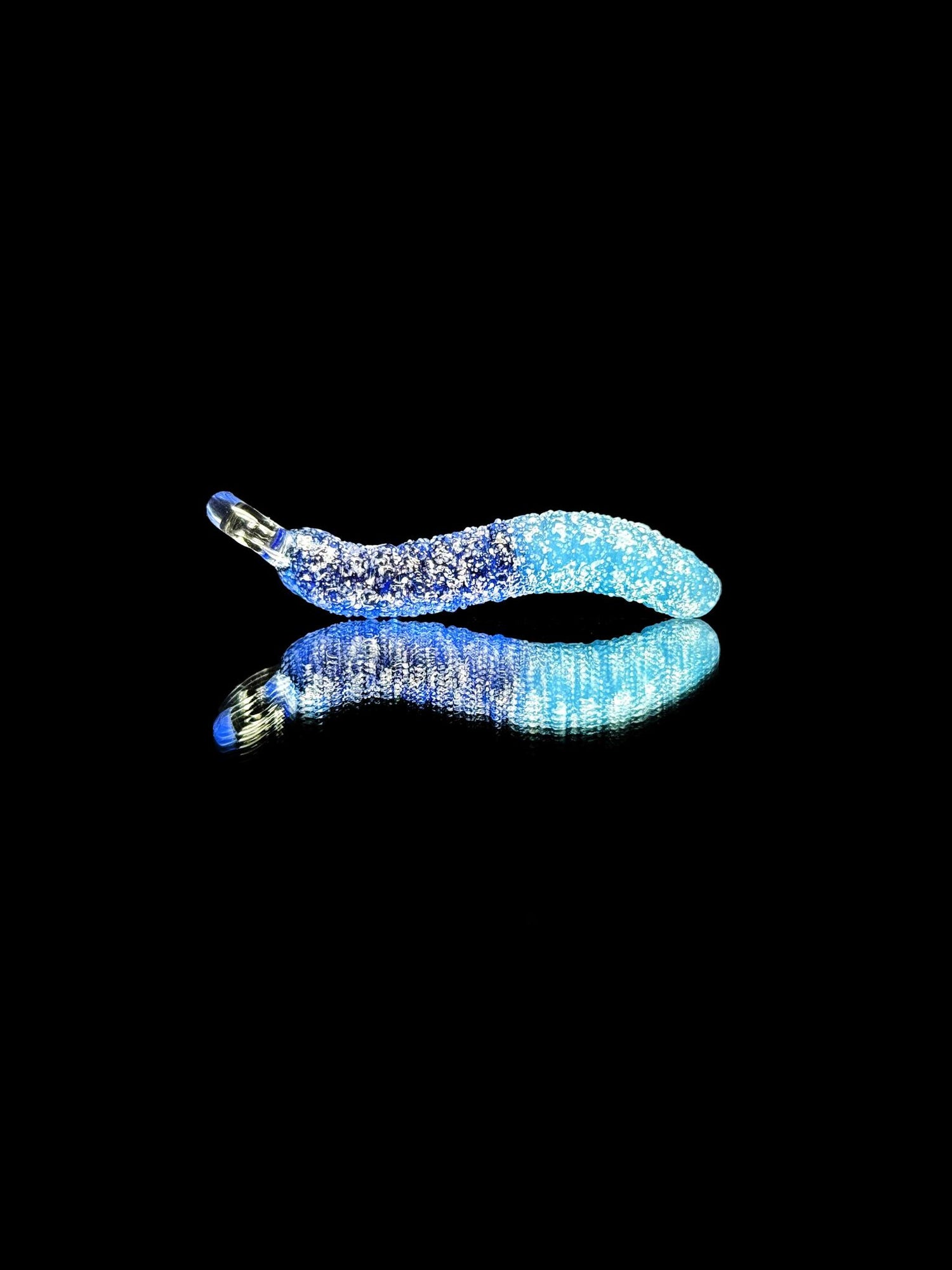 Emperial Glass Gummy Worm Pendant