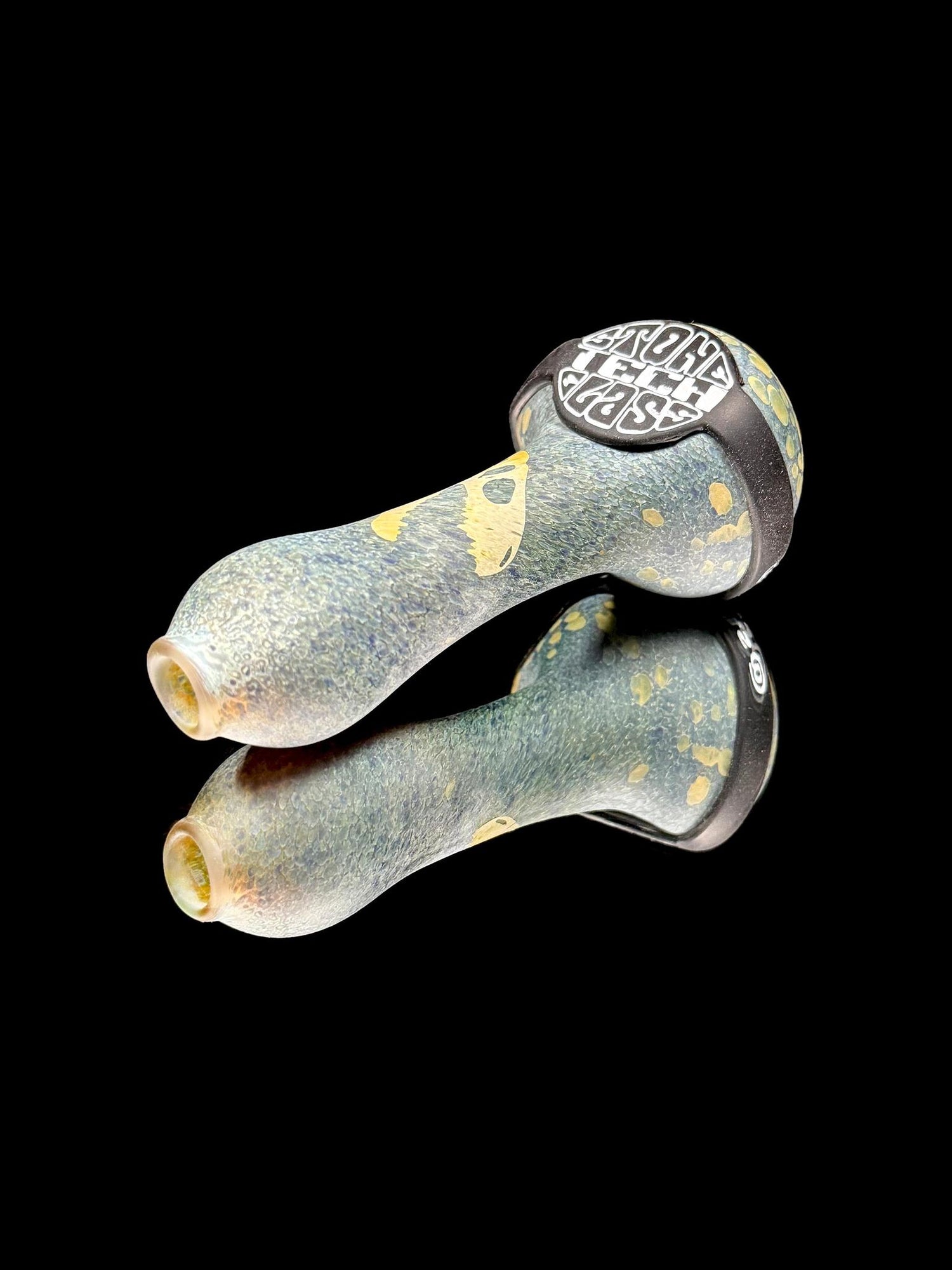 Stone Tech Glass Stone Fossil Pipe