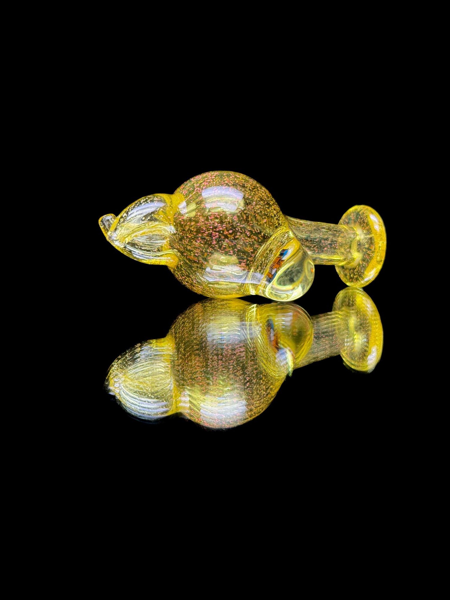 Keys Glass  Bubble Spinner Cap