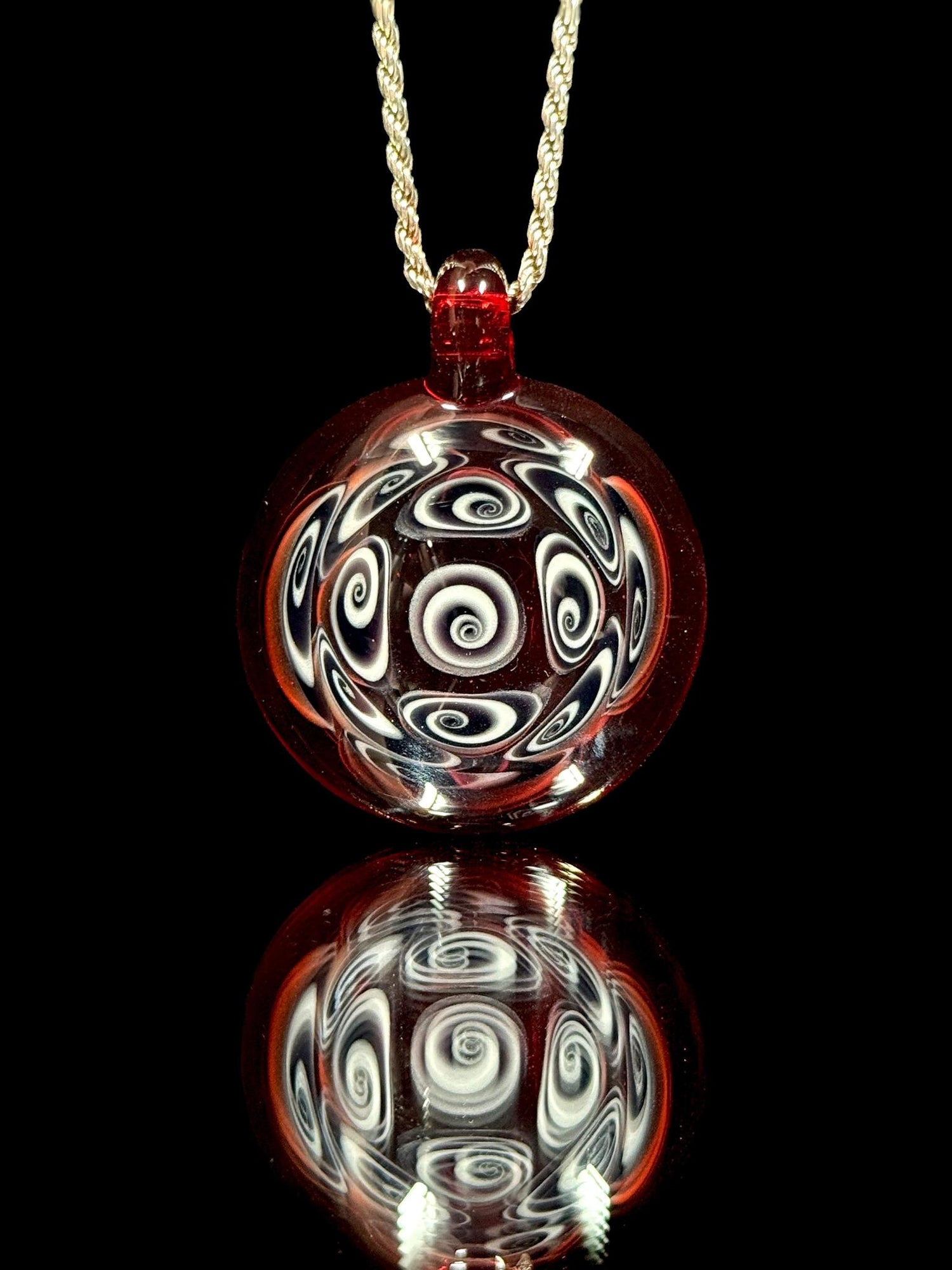 Kaja Glass Micro Spiral Pendant