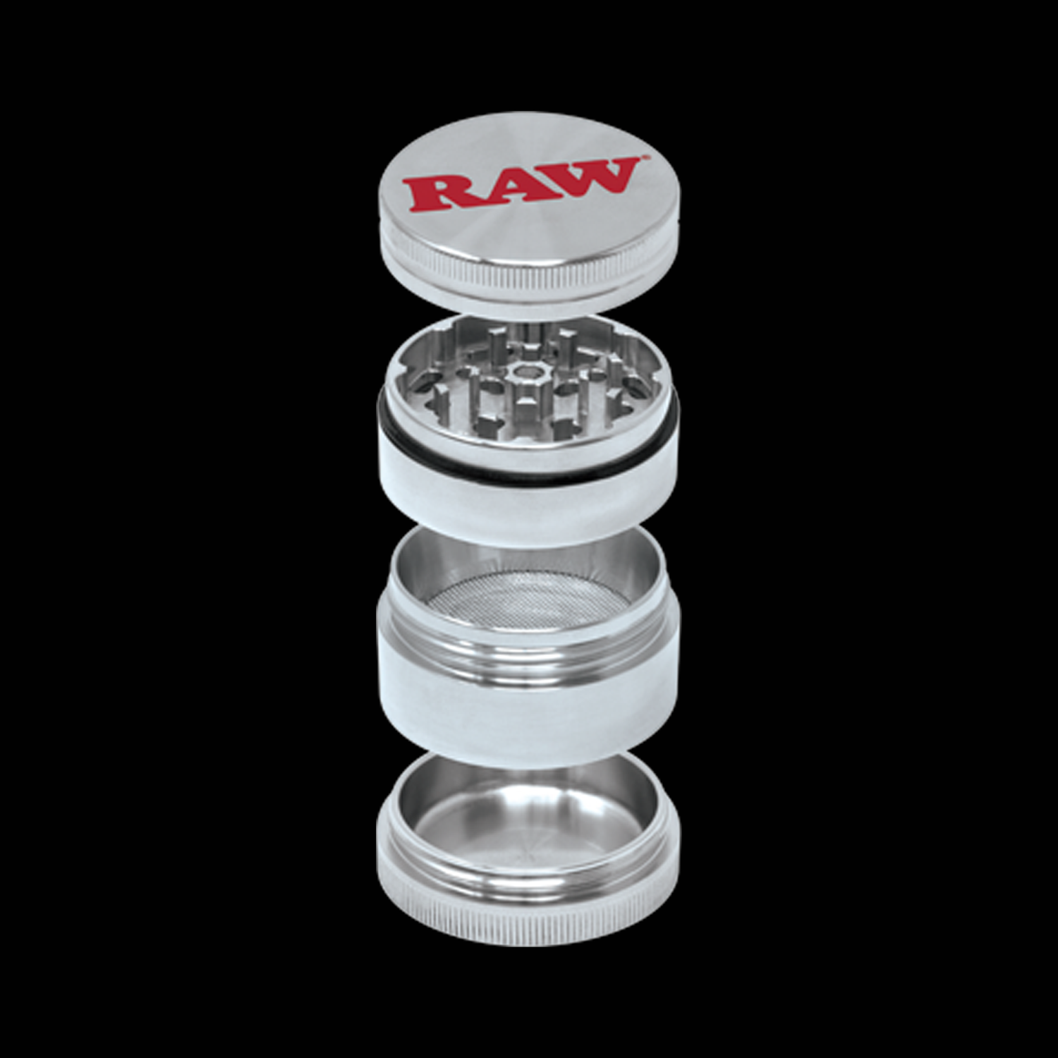 Raw Stainless Steel Shredder 60mm
